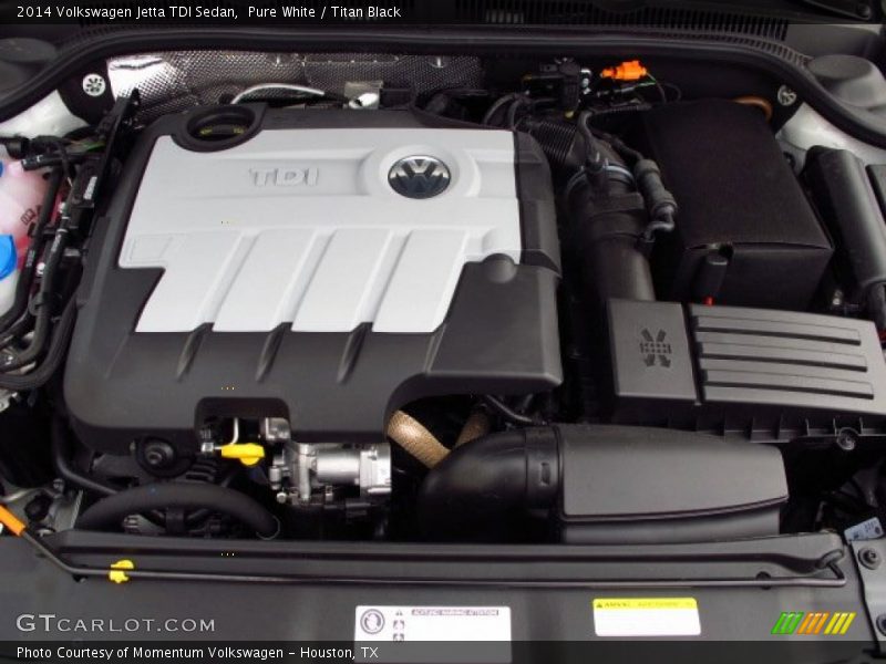  2014 Jetta TDI Sedan Engine - 2.0 Liter TDI DOHC 16-Valve Turbo-Diesel 4 Cylinder