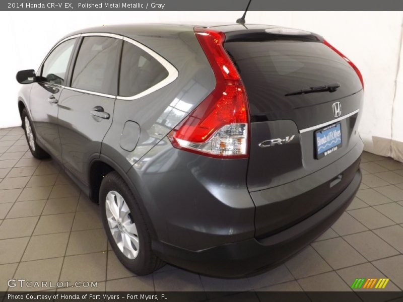 Polished Metal Metallic / Gray 2014 Honda CR-V EX