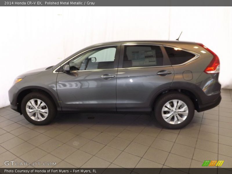 Polished Metal Metallic / Gray 2014 Honda CR-V EX