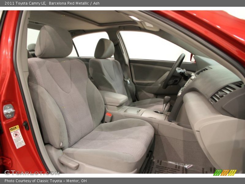 Barcelona Red Metallic / Ash 2011 Toyota Camry LE