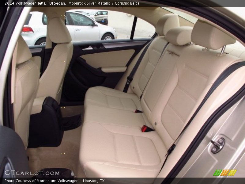 Moonrock Silver Metallic / Cornsilk Beige 2014 Volkswagen Jetta TDI Sedan