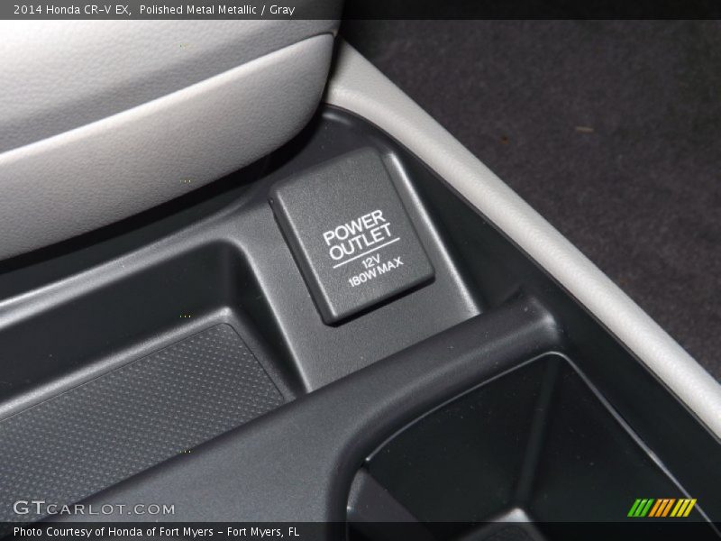 Polished Metal Metallic / Gray 2014 Honda CR-V EX