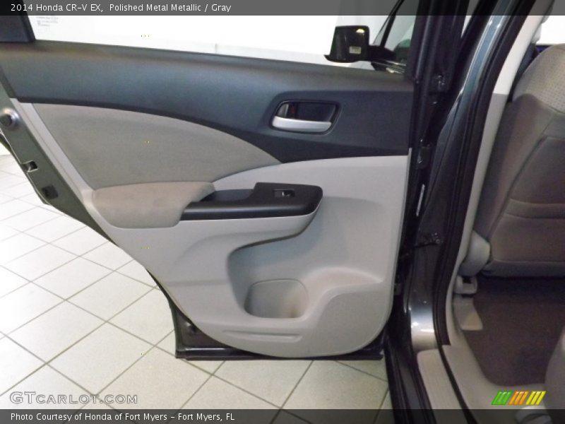 Polished Metal Metallic / Gray 2014 Honda CR-V EX