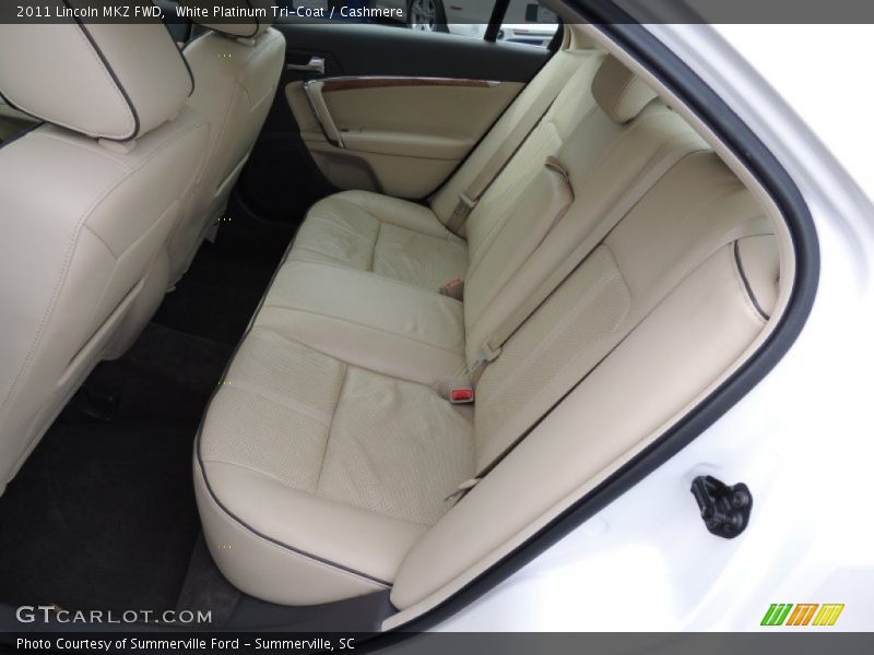 White Platinum Tri-Coat / Cashmere 2011 Lincoln MKZ FWD