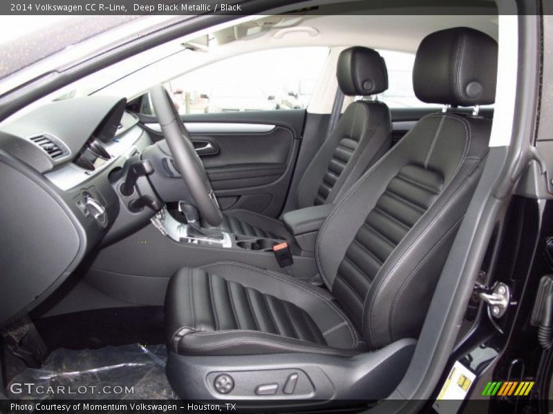 Deep Black Metallic / Black 2014 Volkswagen CC R-Line