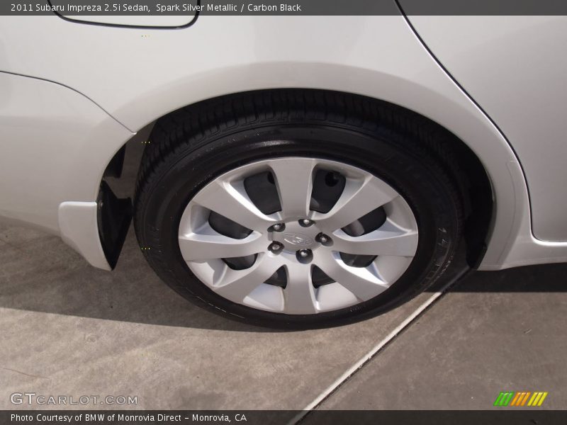 Spark Silver Metallic / Carbon Black 2011 Subaru Impreza 2.5i Sedan