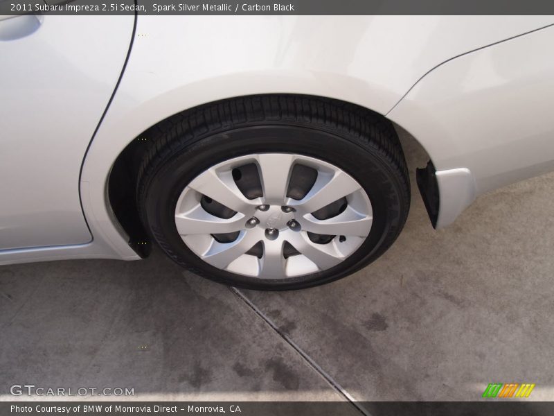 Spark Silver Metallic / Carbon Black 2011 Subaru Impreza 2.5i Sedan