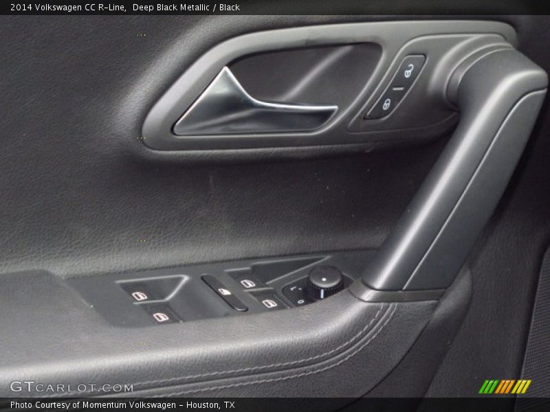 Deep Black Metallic / Black 2014 Volkswagen CC R-Line