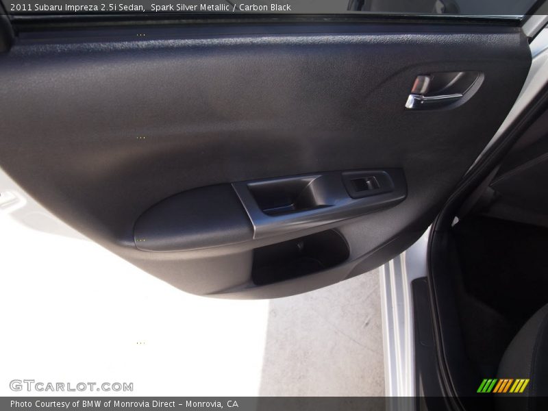 Spark Silver Metallic / Carbon Black 2011 Subaru Impreza 2.5i Sedan