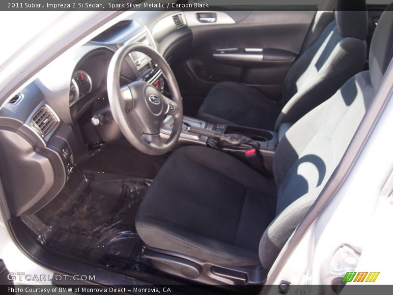 Spark Silver Metallic / Carbon Black 2011 Subaru Impreza 2.5i Sedan