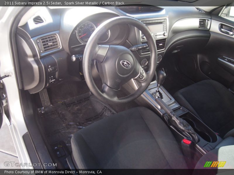 Spark Silver Metallic / Carbon Black 2011 Subaru Impreza 2.5i Sedan