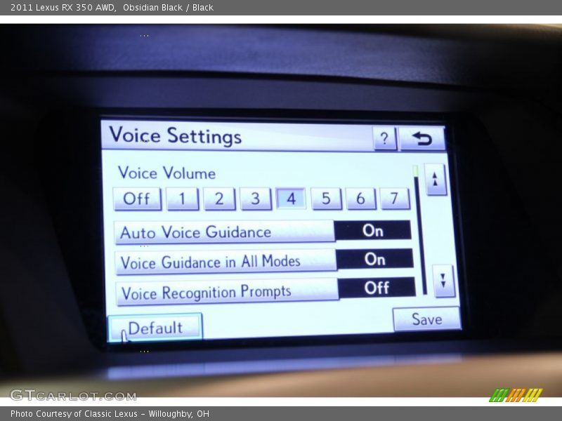 Obsidian Black / Black 2011 Lexus RX 350 AWD