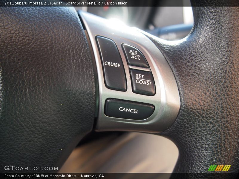 Spark Silver Metallic / Carbon Black 2011 Subaru Impreza 2.5i Sedan