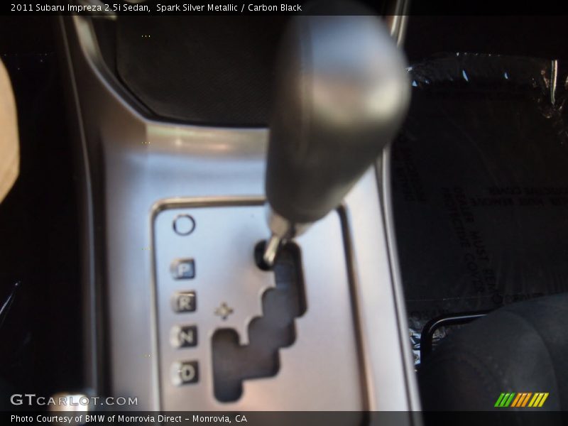 Spark Silver Metallic / Carbon Black 2011 Subaru Impreza 2.5i Sedan