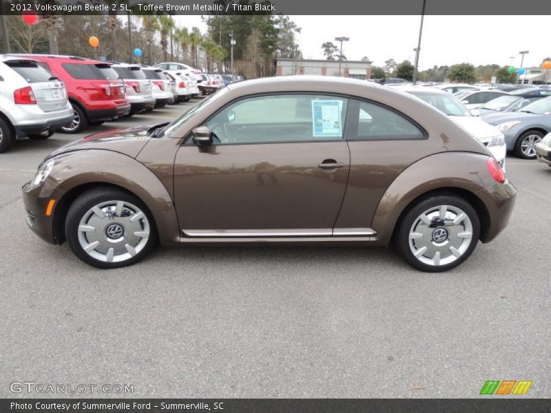  2012 Beetle 2.5L Toffee Brown Metallic