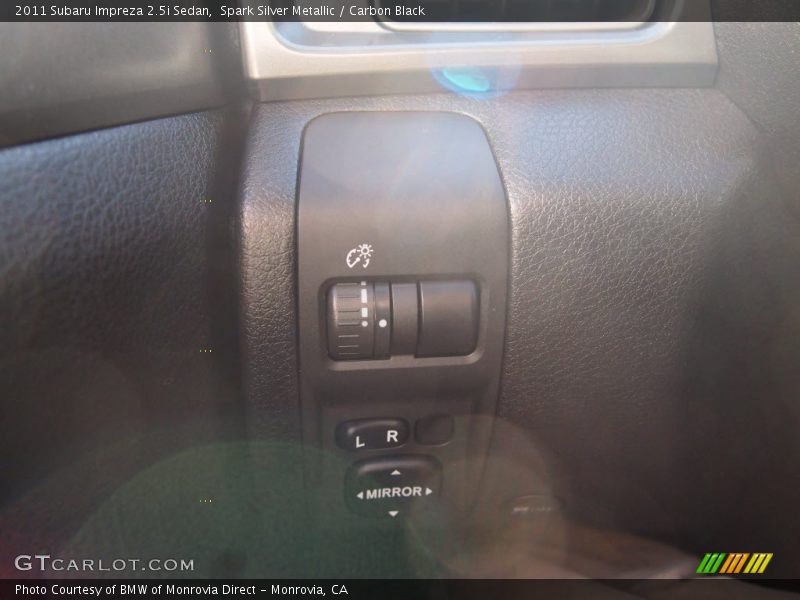 Spark Silver Metallic / Carbon Black 2011 Subaru Impreza 2.5i Sedan