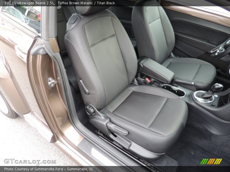 Toffee Brown Metallic / Titan Black 2012 Volkswagen Beetle 2.5L