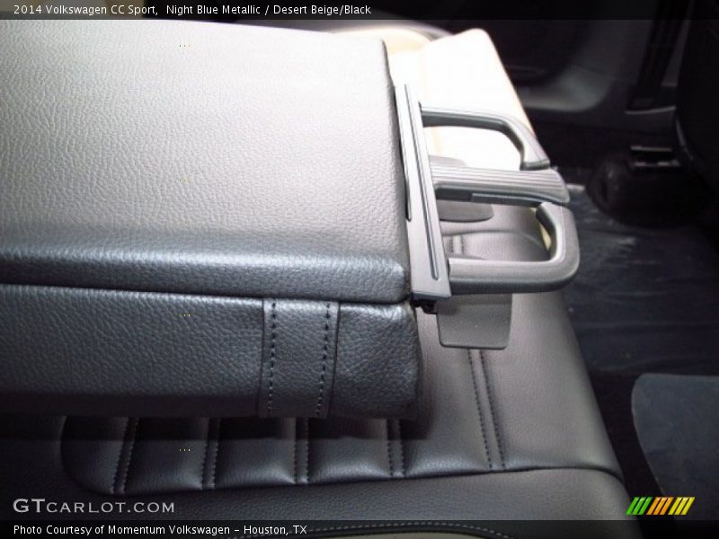 Night Blue Metallic / Desert Beige/Black 2014 Volkswagen CC Sport
