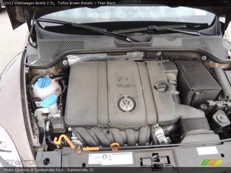 Toffee Brown Metallic / Titan Black 2012 Volkswagen Beetle 2.5L