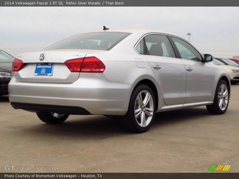 Reflex Silver Metallic / Titan Black 2014 Volkswagen Passat 1.8T SE