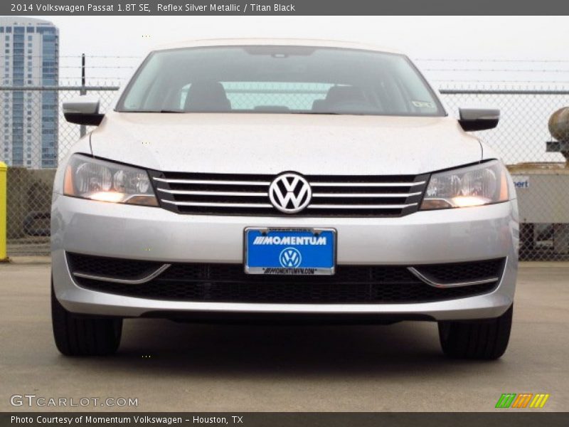 Reflex Silver Metallic / Titan Black 2014 Volkswagen Passat 1.8T SE