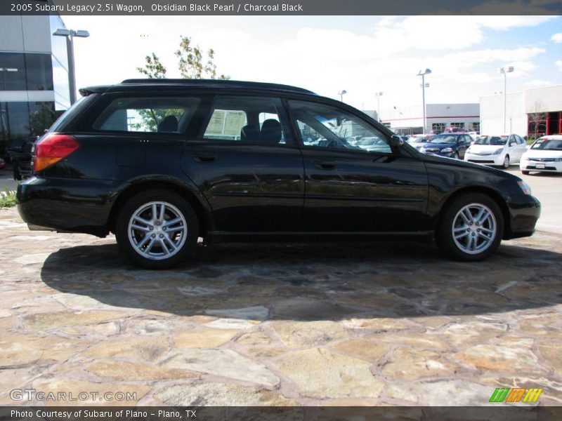 Obsidian Black Pearl / Charcoal Black 2005 Subaru Legacy 2.5i Wagon