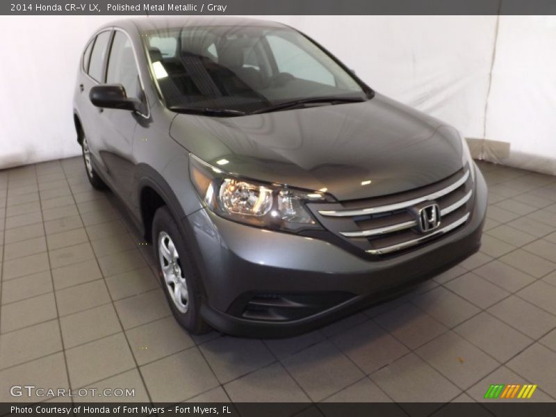 Polished Metal Metallic / Gray 2014 Honda CR-V LX
