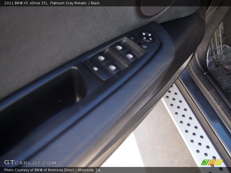 Platinum Gray Metallic / Black 2011 BMW X5 xDrive 35i