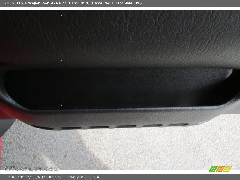 Flame Red / Dark Slate Gray 2006 Jeep Wrangler Sport 4x4 Right Hand Drive