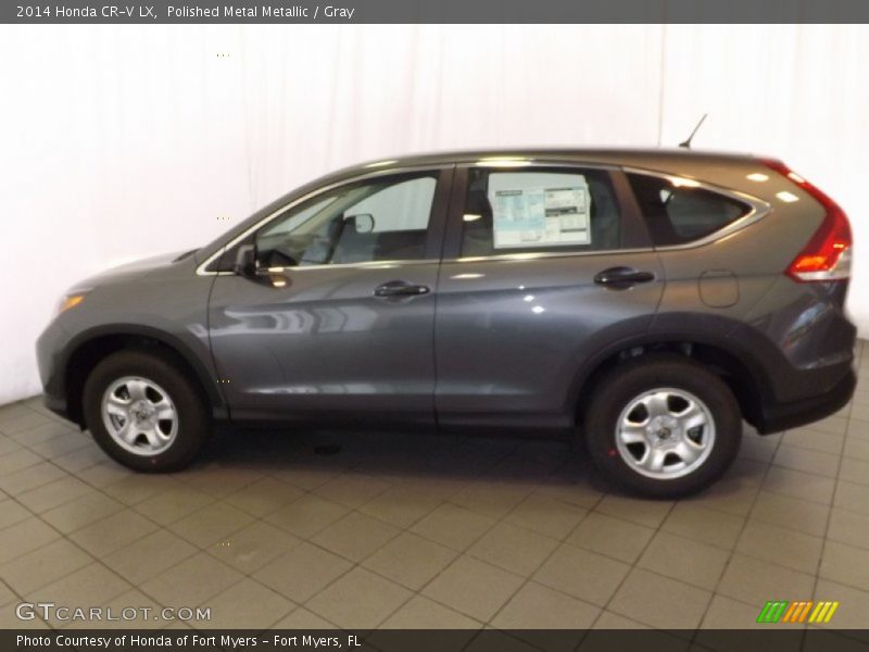 Polished Metal Metallic / Gray 2014 Honda CR-V LX