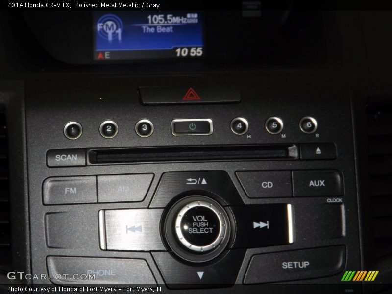 Polished Metal Metallic / Gray 2014 Honda CR-V LX