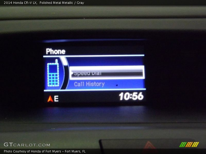 Polished Metal Metallic / Gray 2014 Honda CR-V LX