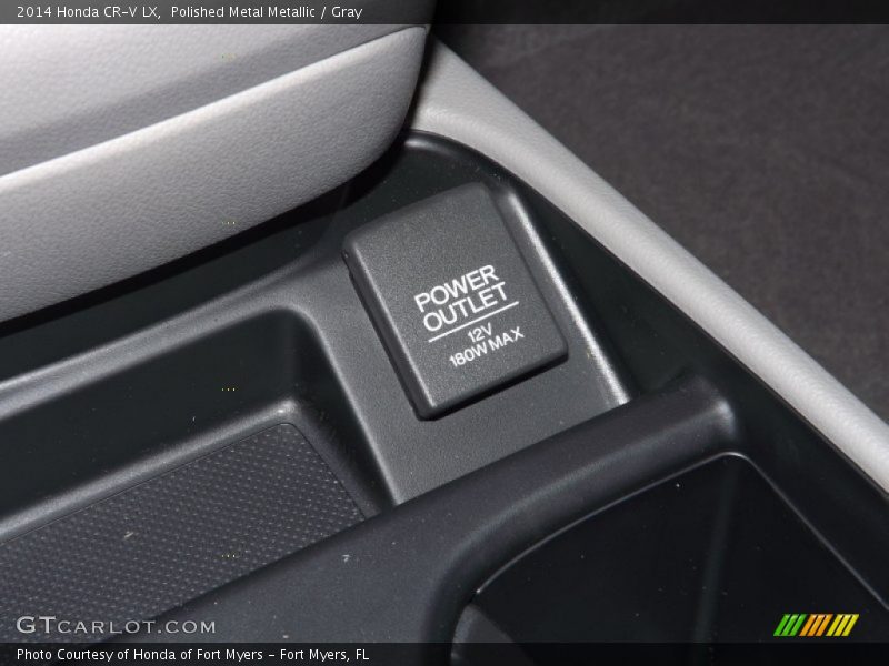 Polished Metal Metallic / Gray 2014 Honda CR-V LX