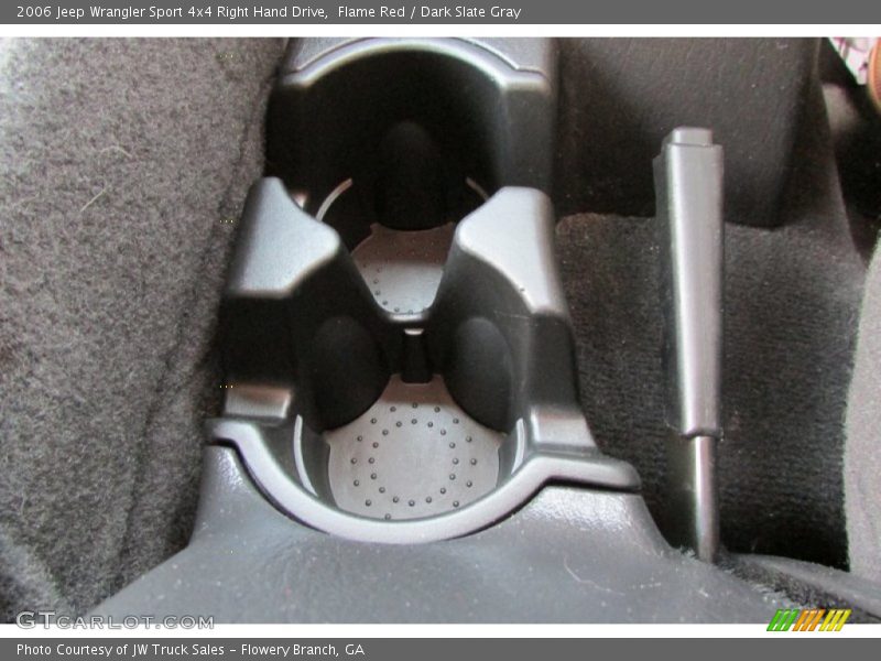 Flame Red / Dark Slate Gray 2006 Jeep Wrangler Sport 4x4 Right Hand Drive