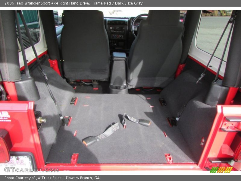 Flame Red / Dark Slate Gray 2006 Jeep Wrangler Sport 4x4 Right Hand Drive