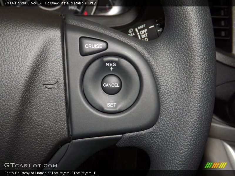 Polished Metal Metallic / Gray 2014 Honda CR-V LX