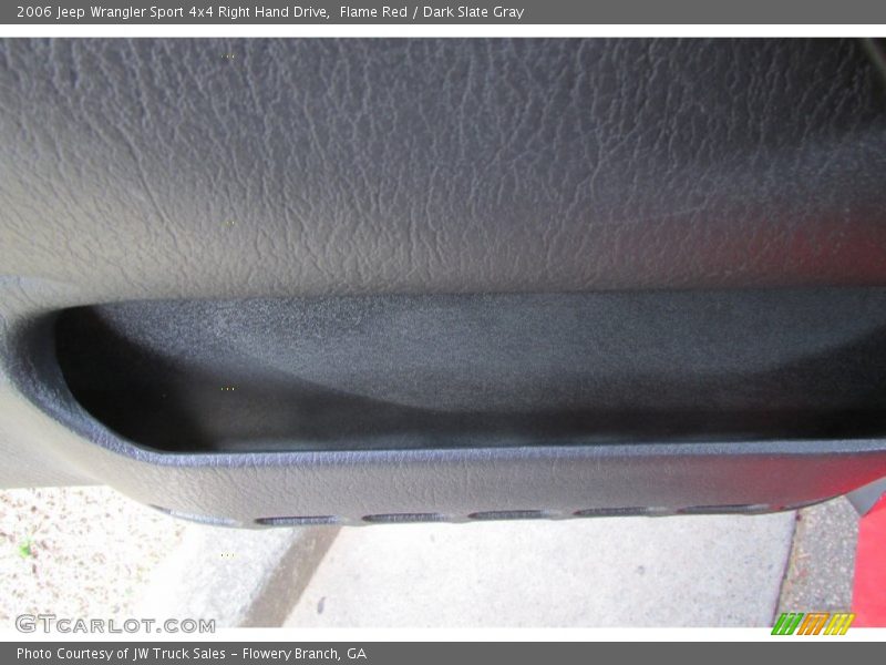 Flame Red / Dark Slate Gray 2006 Jeep Wrangler Sport 4x4 Right Hand Drive