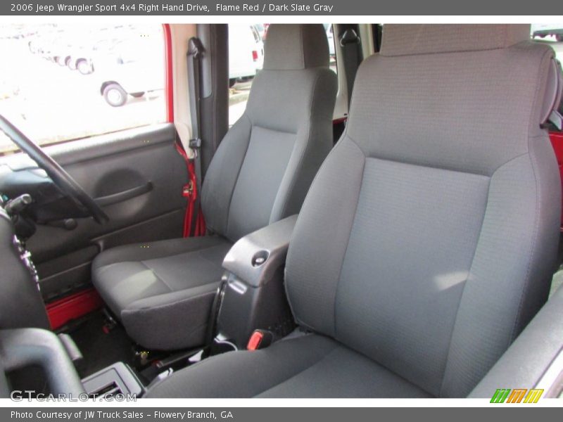 Flame Red / Dark Slate Gray 2006 Jeep Wrangler Sport 4x4 Right Hand Drive