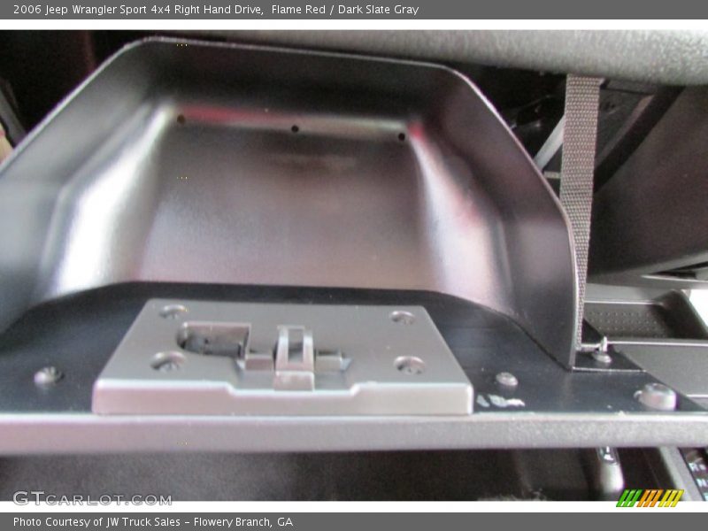 Flame Red / Dark Slate Gray 2006 Jeep Wrangler Sport 4x4 Right Hand Drive