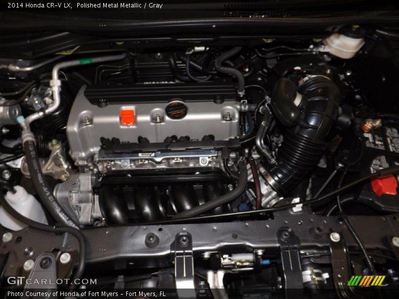 Polished Metal Metallic / Gray 2014 Honda CR-V LX