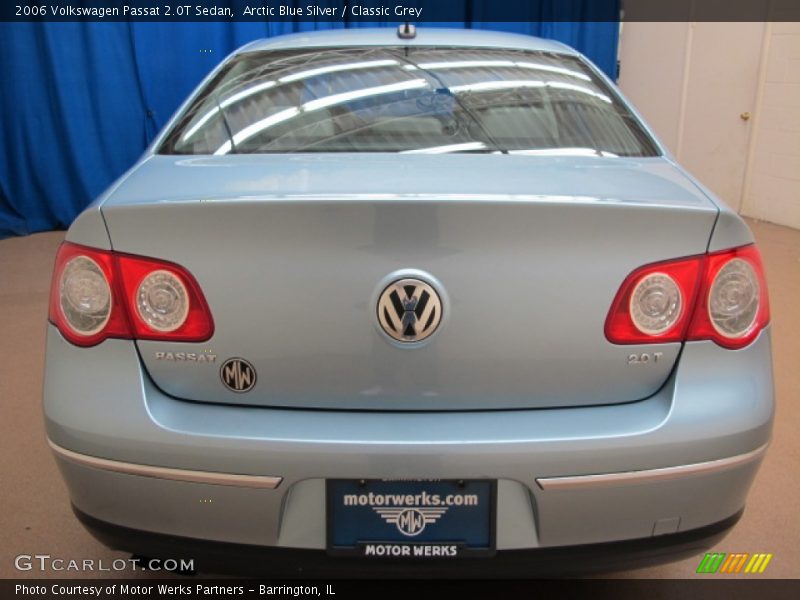Arctic Blue Silver / Classic Grey 2006 Volkswagen Passat 2.0T Sedan