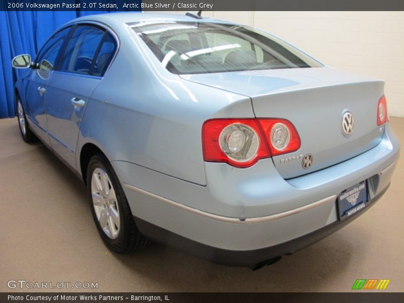 Arctic Blue Silver / Classic Grey 2006 Volkswagen Passat 2.0T Sedan