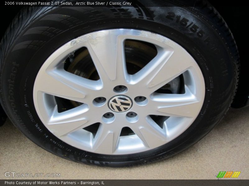 Arctic Blue Silver / Classic Grey 2006 Volkswagen Passat 2.0T Sedan