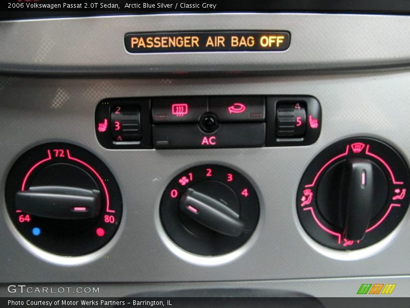 Arctic Blue Silver / Classic Grey 2006 Volkswagen Passat 2.0T Sedan