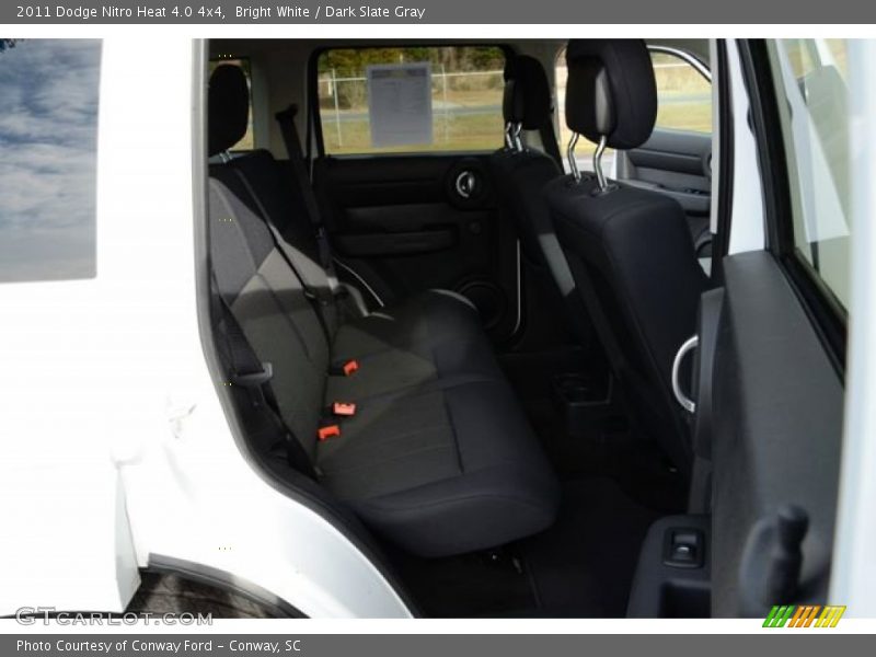 Bright White / Dark Slate Gray 2011 Dodge Nitro Heat 4.0 4x4