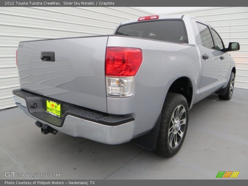 Silver Sky Metallic / Graphite 2012 Toyota Tundra CrewMax