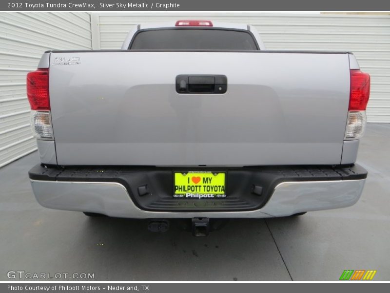 Silver Sky Metallic / Graphite 2012 Toyota Tundra CrewMax