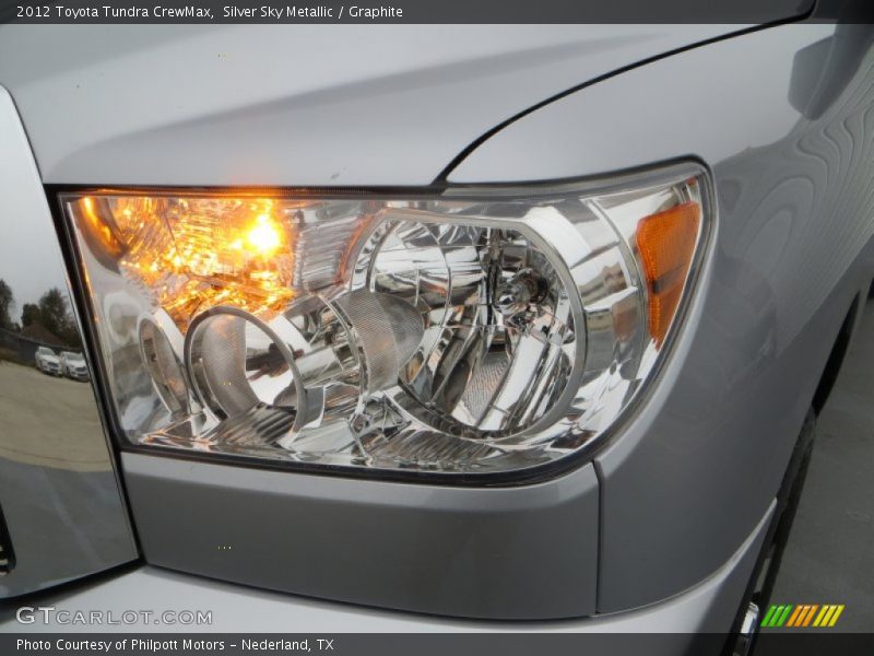 Silver Sky Metallic / Graphite 2012 Toyota Tundra CrewMax