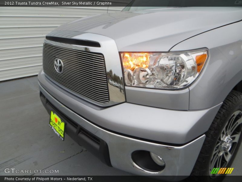 Silver Sky Metallic / Graphite 2012 Toyota Tundra CrewMax