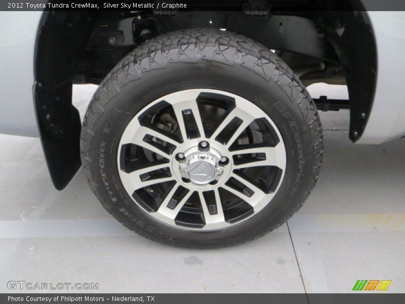 Silver Sky Metallic / Graphite 2012 Toyota Tundra CrewMax